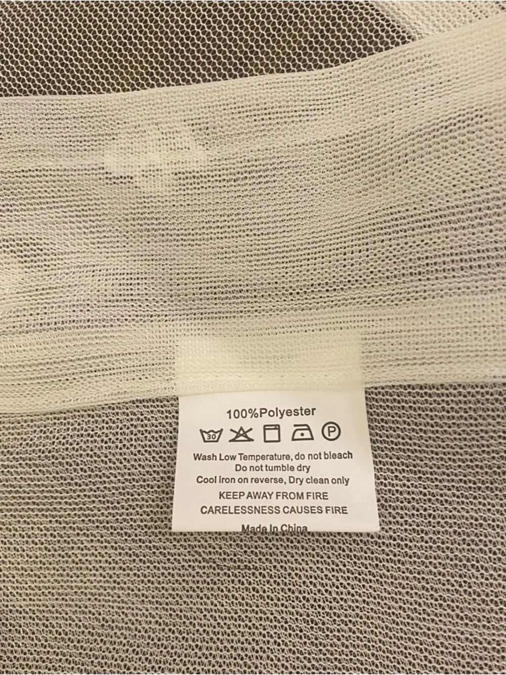 Sheer White Floral Lace Curtain Panel
